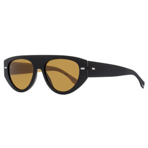 Boss Flat Top Sunglasses 1443S SDK70 Black/Tan 56mm